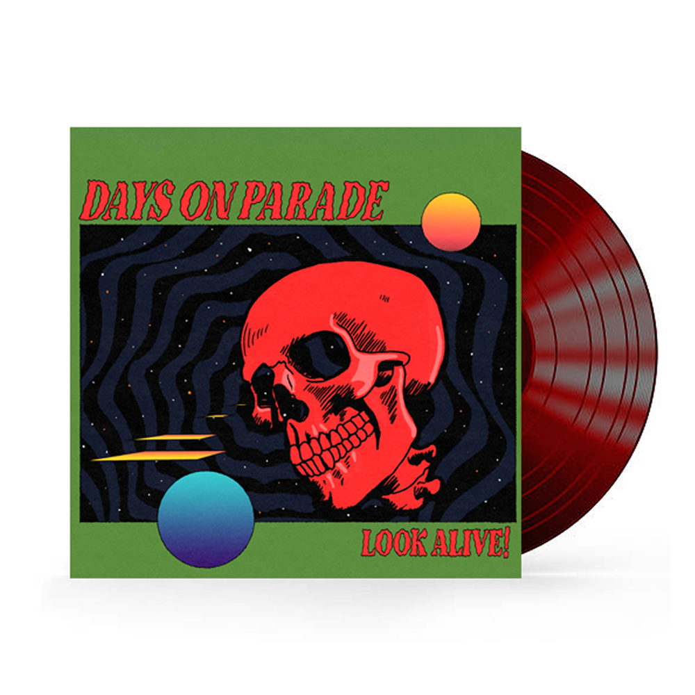 Look Alive! Vinyl EP - Cosmic Skull Red